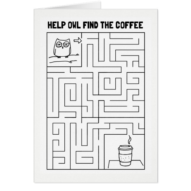 Hilfseule den Kaffee finden - nach innen zu (Vorne)