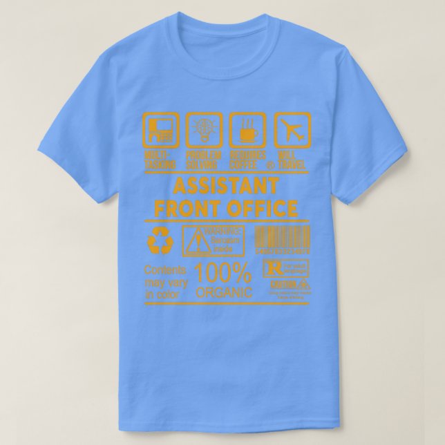 HILFSFRONT OFFICE NICE DESIGN 2017 Classic TS T-Shirt (Design vorne)