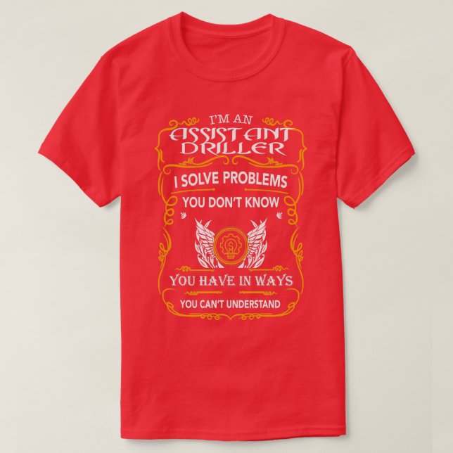 HILFSLAUFWERKER 1 T-Shirt (Design vorne)
