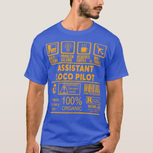 HILFSLOCO PILOT NICE DESIGN 2017 1 T-Shirt