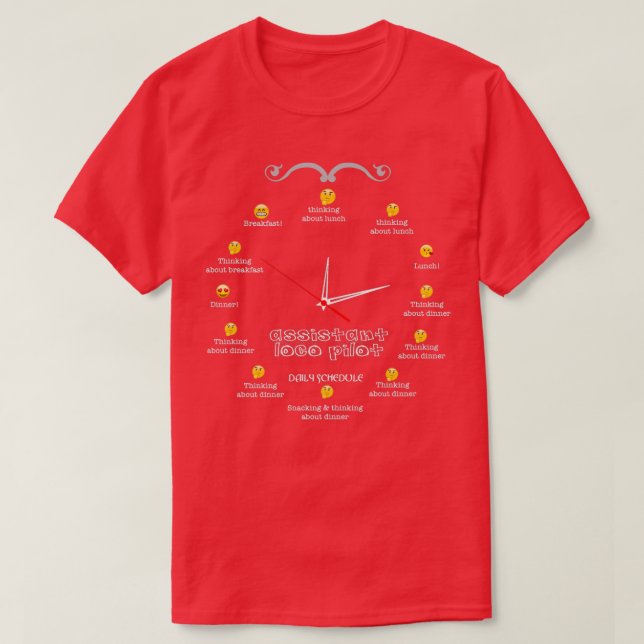 HILFSLOCO PILOT NICE DESIGN 2017 4 T-Shirt (Design vorne)