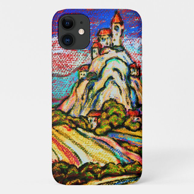 Hill Castle Imaginaire coque iphone (Dos)