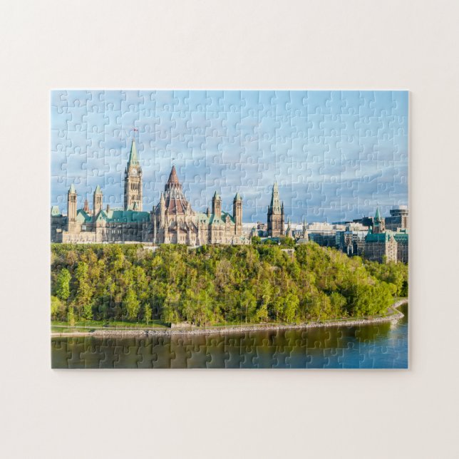 Hill des Parlaments in Ottawa, Ontario, Kanada (Horizontal)