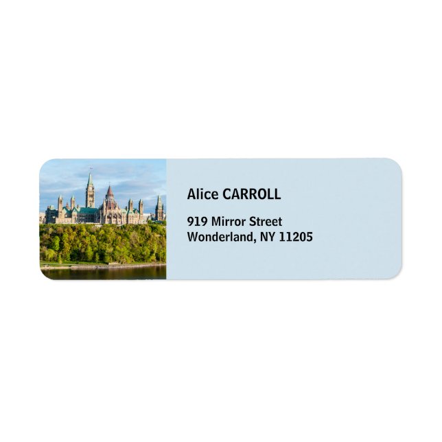 Hill des Parlaments in Ottawa, Ontario, Kanada (Vorne)