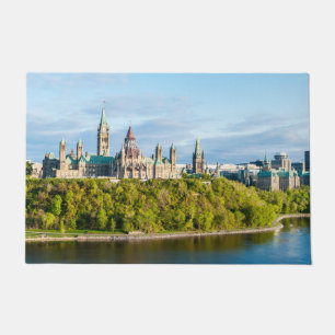 Hill des Parlaments in Ottawa, Ontario, Kanada Fußmatte
