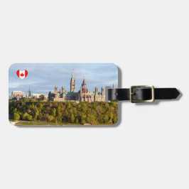Hill des Parlaments in Ottawa, Ontario, Kanada Gepäckanhänger