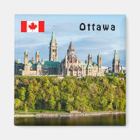 Hill des Parlaments in Ottawa, Ontario, Kanada