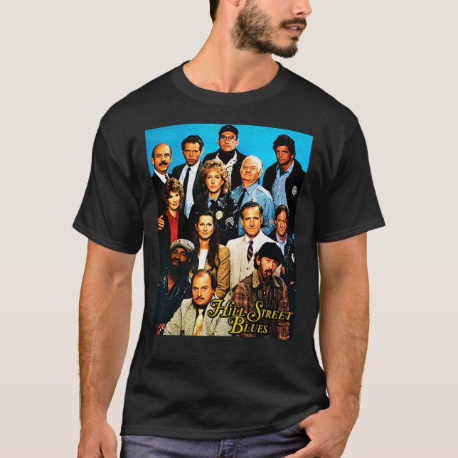 Hill Street Blues 80s Classic T-Shirt (Devant)