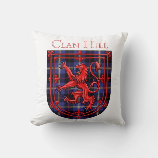 Hill Tartan Scottish Kariert Lion Rampant Kissen (Vorderseite)