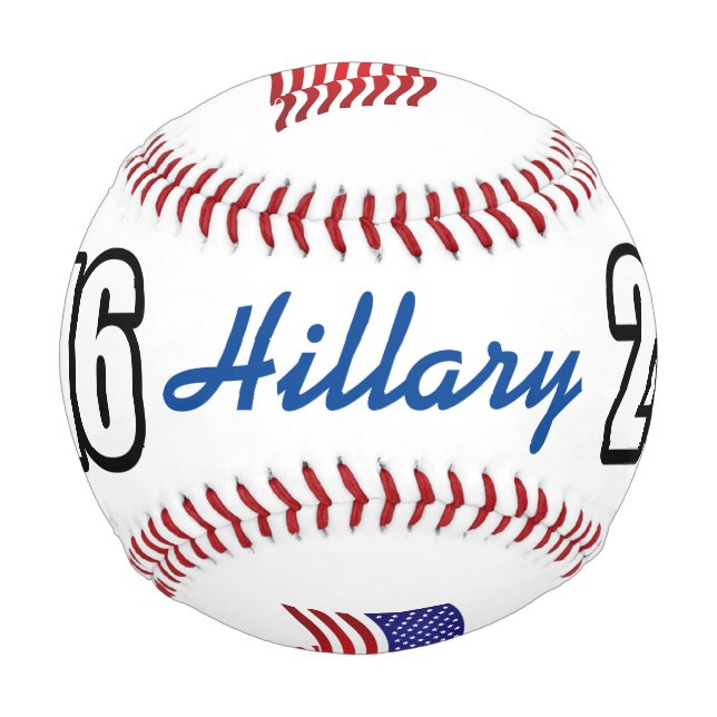 HILLARY 2016 BASEBALL (Vorderseite)