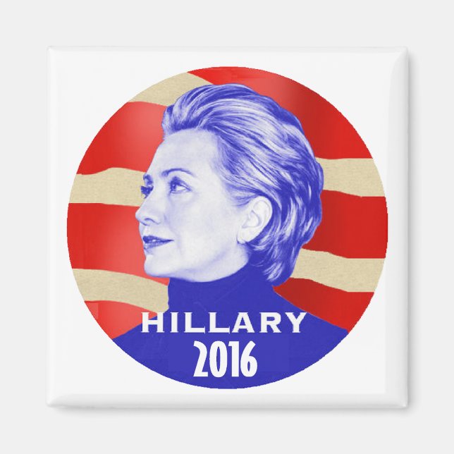 Hillary 2016 Magnet (Vorne)