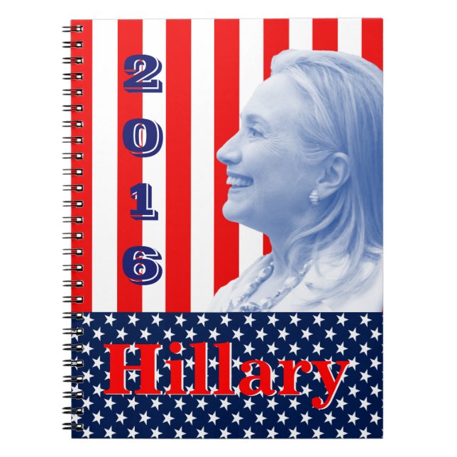 Hillary 2016 notizblock (Vorderseite)