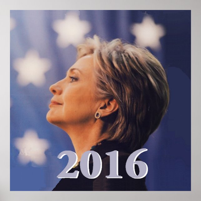 HILLARY 2016 POSTER (Vorne)
