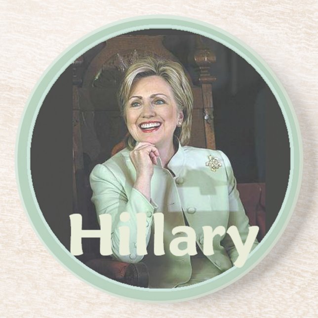 Hillary 2016 sandstein untersetzer (Vorne)