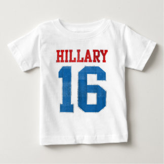 Hillary 2016, Schmutz-Retro Uni Baby T-shirt