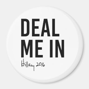 Hillary - behandeln Sie mich herein - Magnet