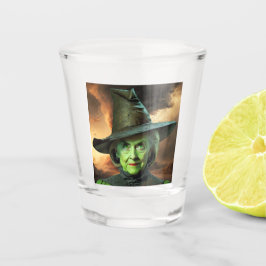 Hillary Cinton Wicked Witch of the United Staaten Schnapsglas