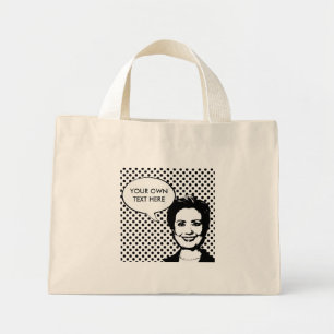 Hillary Clinton 1 Mini Stoffbeutel