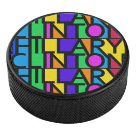 Hillary Clinton 2016 Hockeypuck Eishockey Puck