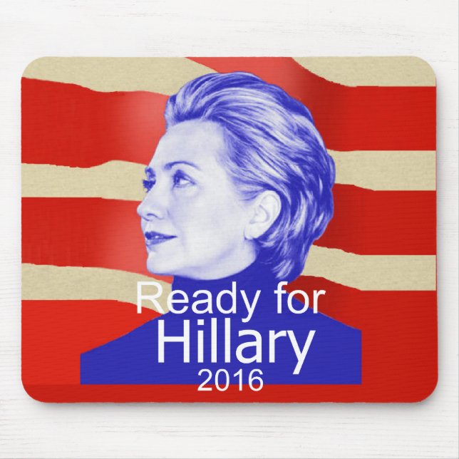 Hillary Clinton 2016 Mousepad (Vorne)