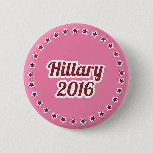 Hillary Clinton 2016 Pinback Button