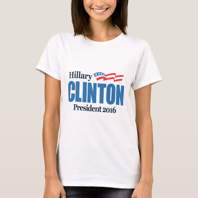Hillary Clinton 2016 T-Shirt (Vorderseite)