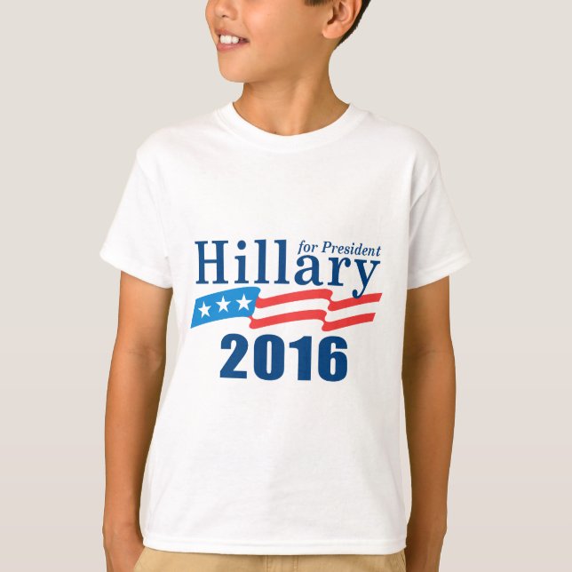 Hillary Clinton 2016 T-Shirt (Vorderseite)