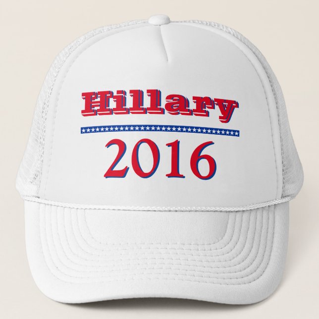 Hillary Clinton 2016 Truckerkappe (Vorderseite)