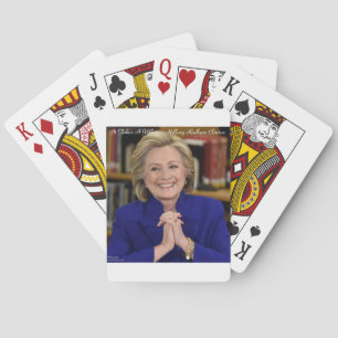 Hillary Clinton Es Braucht Ein Dorf Geschenk Spielkarten