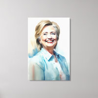 Hillary Clinton FFFA [Famous Figures Fine Art]