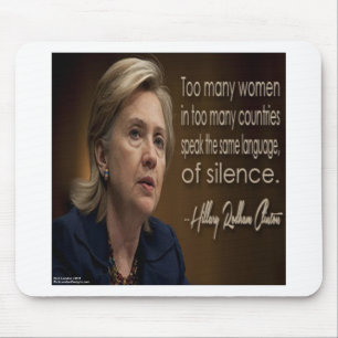 Hillary Clinton Frauen R Anonymous Geschenke & T-S Mousepad