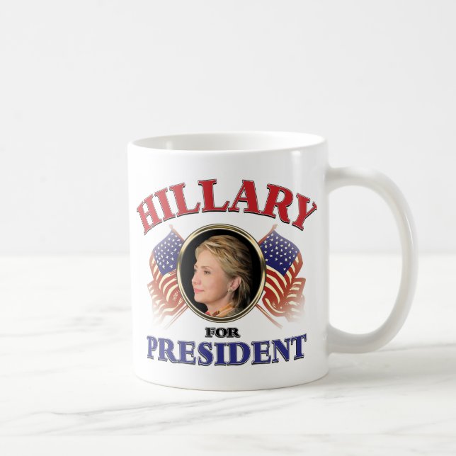 Hillary Clinton für Präsident 2016 Kaffeetasse (Rechts)