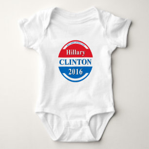 Hillary Clinton für Präsidenten 2016 Baby Strampler