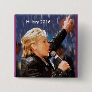 Hillary Clinton für Präsidenten 2016 Button