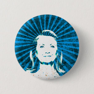 Hillary Clinton für Präsidenten 2016 Button