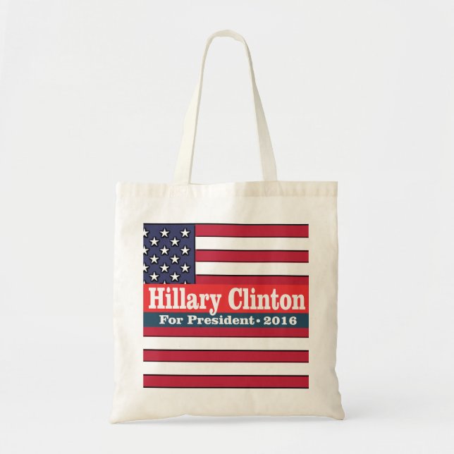 Hillary Clinton für Präsidenten 2016 Tragetasche (Vorne)