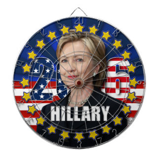 Hillary Clinton für Präsidenten Dartboard 2016 Dartscheibe
