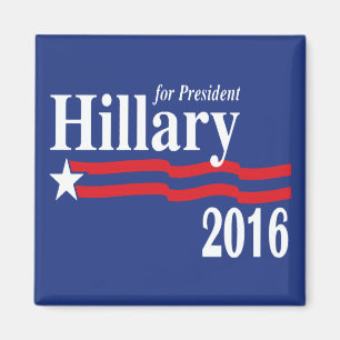 Hillary Clinton für Präsidenten Magnet 2016