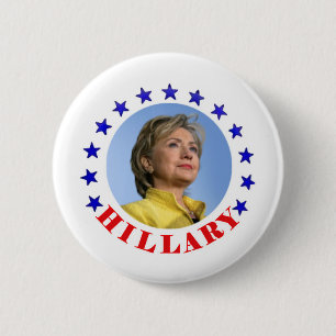 Hillary Clinton für Presidenty 2016 Button