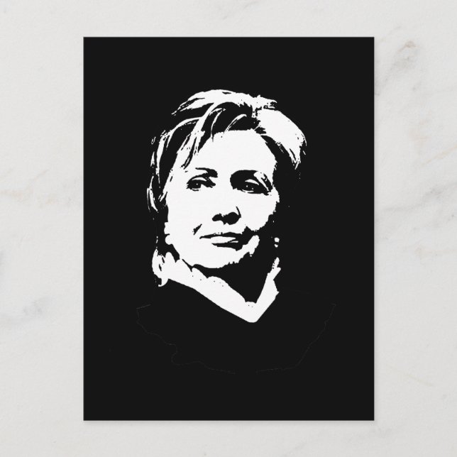 Hillary Clinton Gear Postkarte (Vorderseite)