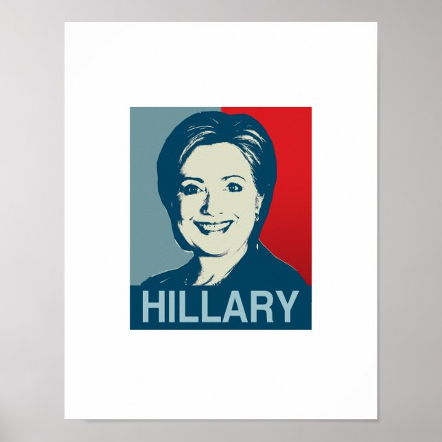 HILLARY CLINTON HOPE -.png Poster (Vorne)