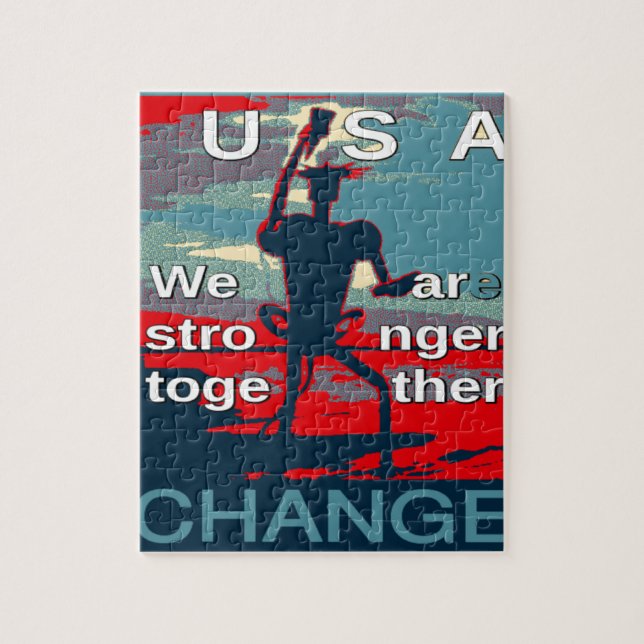 Hillary Clinton jüngster Wahlkampfslogan für 2016 (Vertikal)