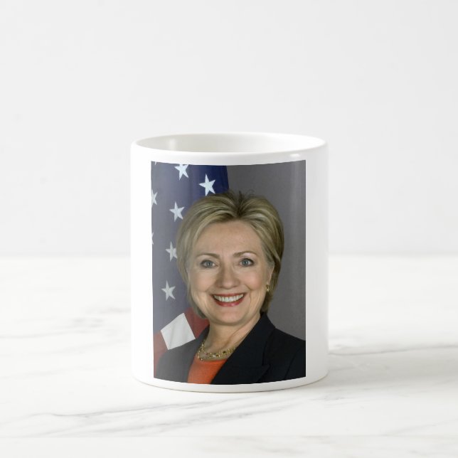 Hillary Clinton Kaffeetasse (Mittel)