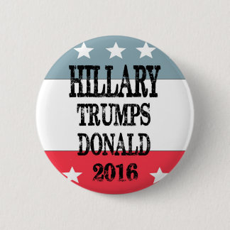Hillary Clinton-Knöpfe Button