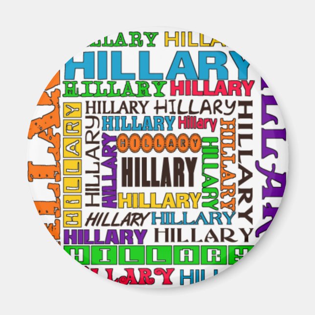 Hillary Clinton Magnet (Vorne)