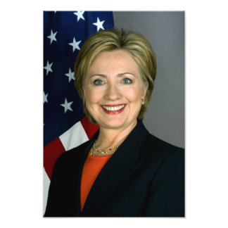 Hillary Clinton Offiziell Portrait Fotodruck