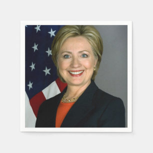Hillary Clinton Offiziell Portrait Serviette