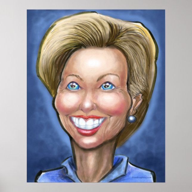 Hillary Clinton Poster (Vorne)