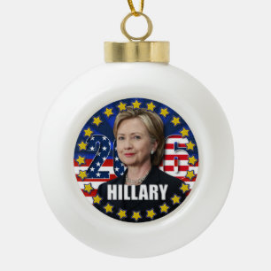 Hillary Clinton pour le président 2016 ornement