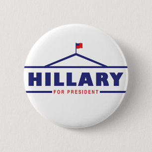 Hillary Clinton Präsident im Jahr 2016 Button